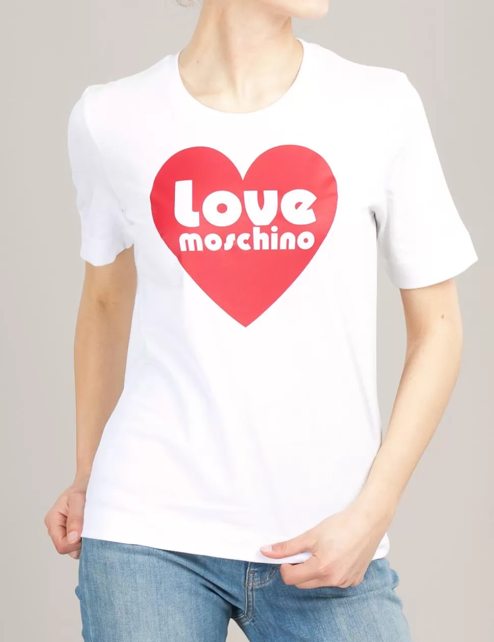 Love Moschino T-Shirt E Top>T-Shirt Bianco