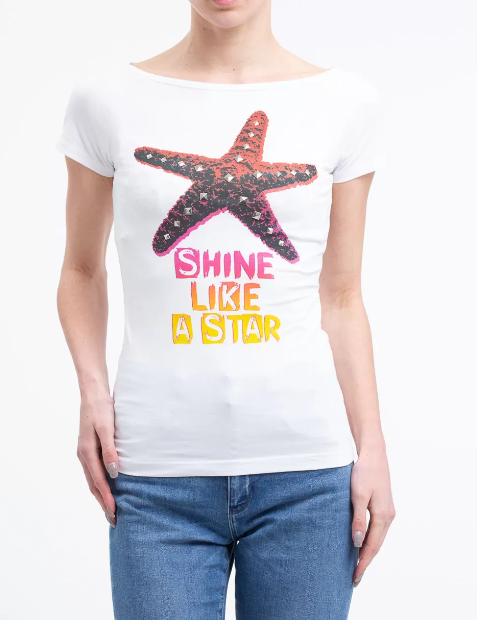 Love Moschino T-Shirt E Top>T-Shirt Bianco