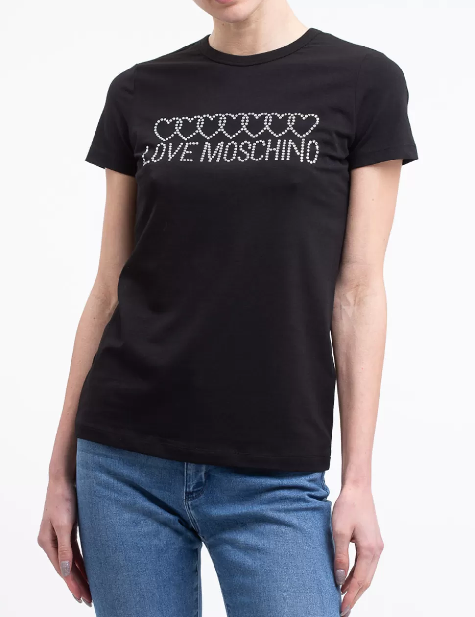 Love Moschino T-Shirt E Top>T-Shirt Nero