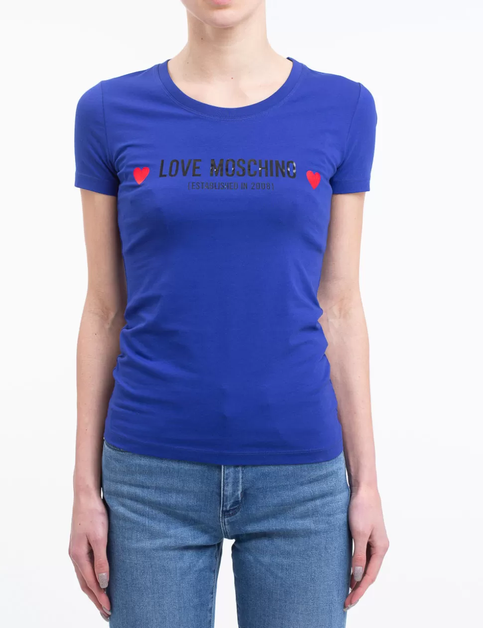 Love Moschino T-Shirt E Top>T-Shirt Blu