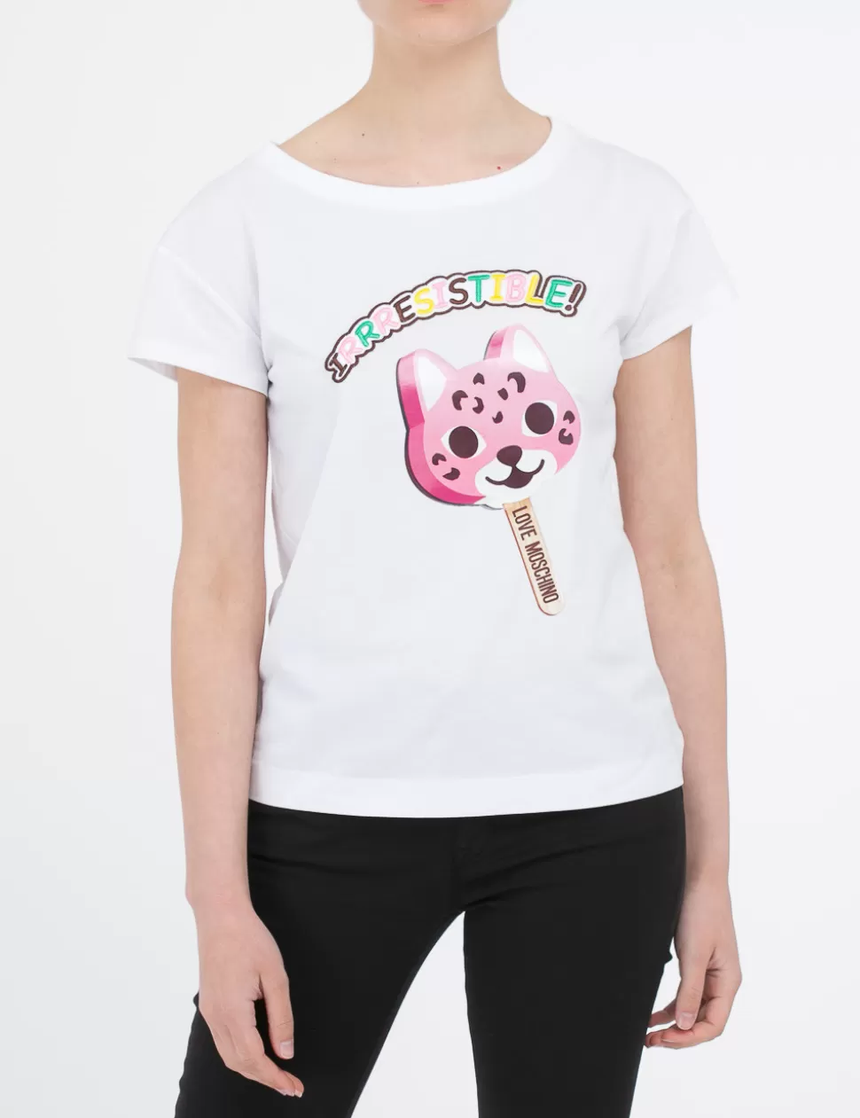 Love Moschino T-Shirt E Top>T-Shirt Bianco