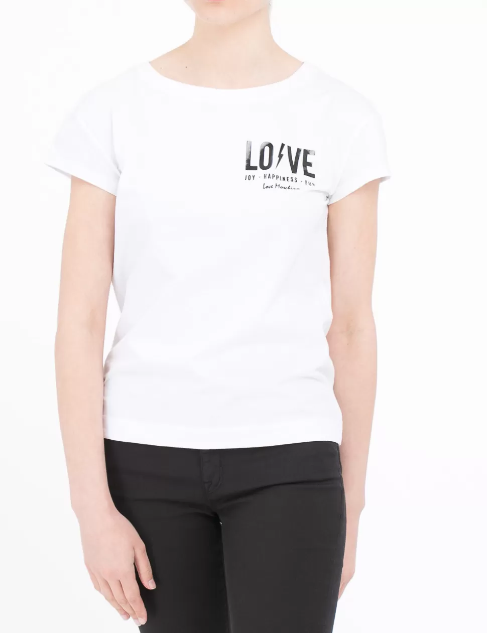 Love Moschino T-Shirt E Top>T-Shirt Bianco