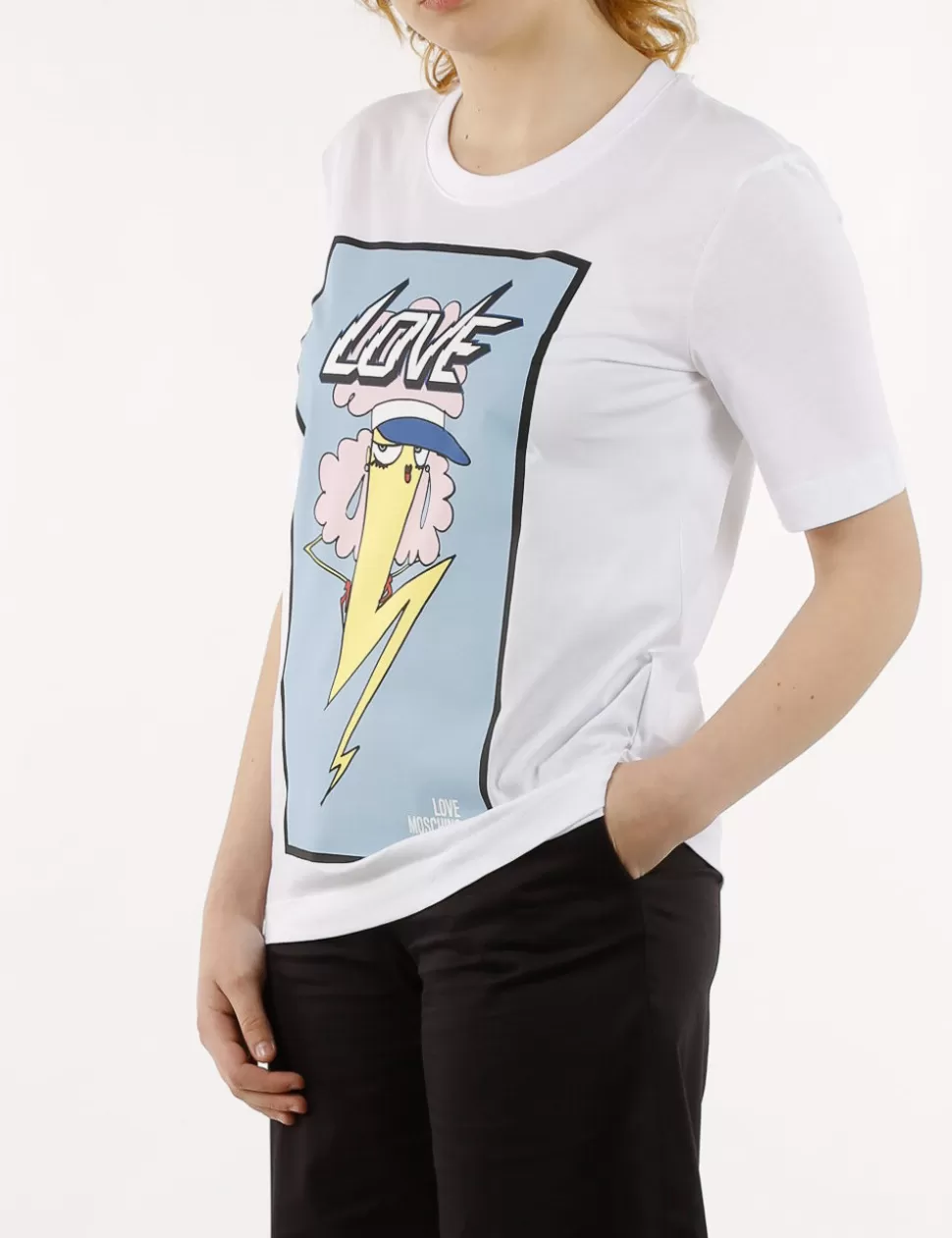 Love Moschino T-Shirt E Top>T-Shirt Bianco