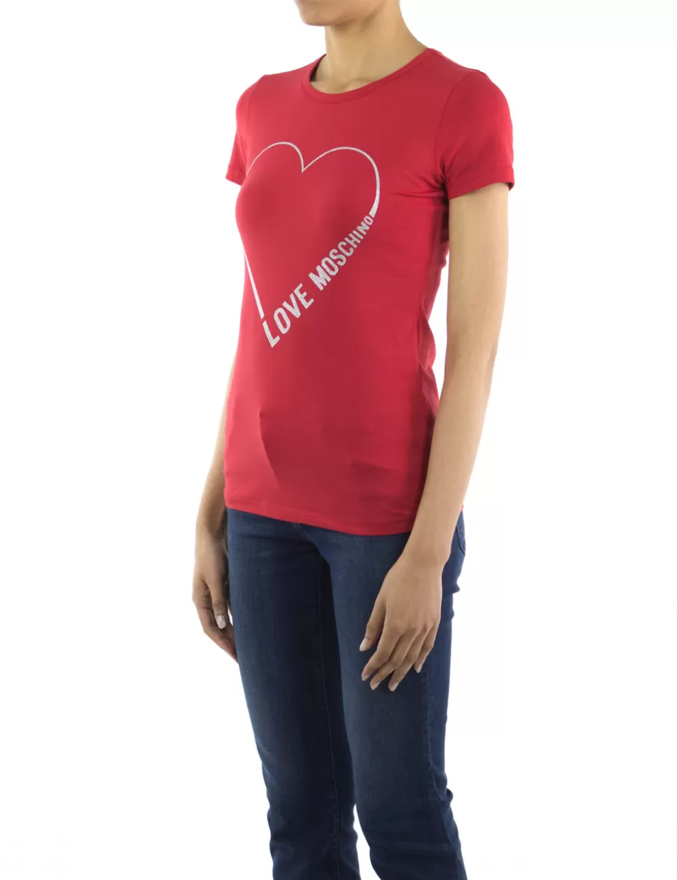 Love Moschino T-Shirt E Top>T-Shirt Rosso