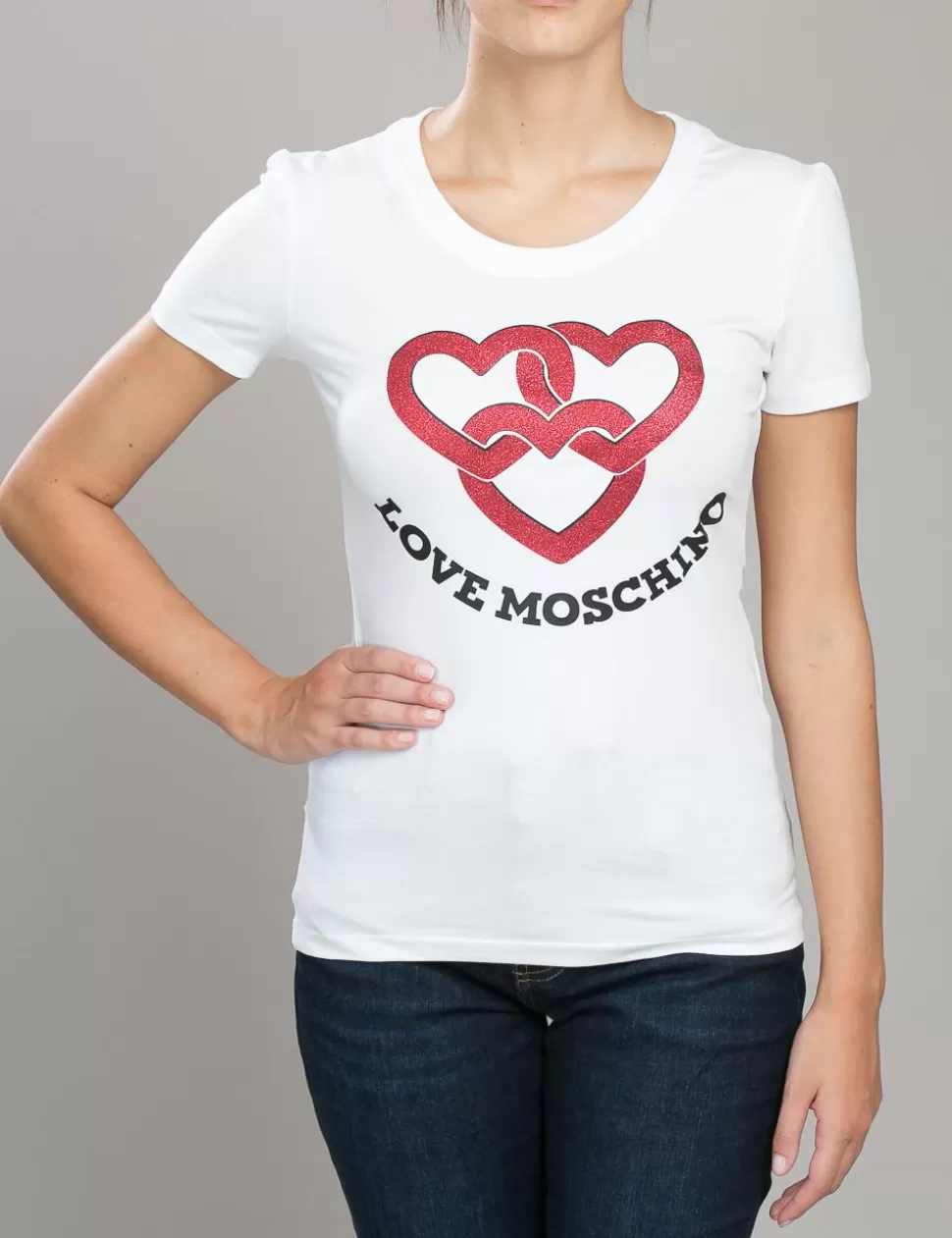 Love Moschino T-Shirt E Top>T-Shirt Bianco