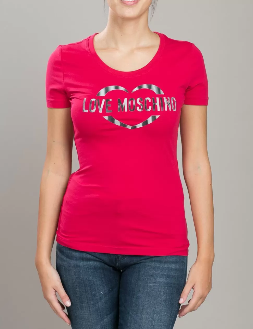 Love Moschino T-Shirt E Top>T-Shirt Rosso