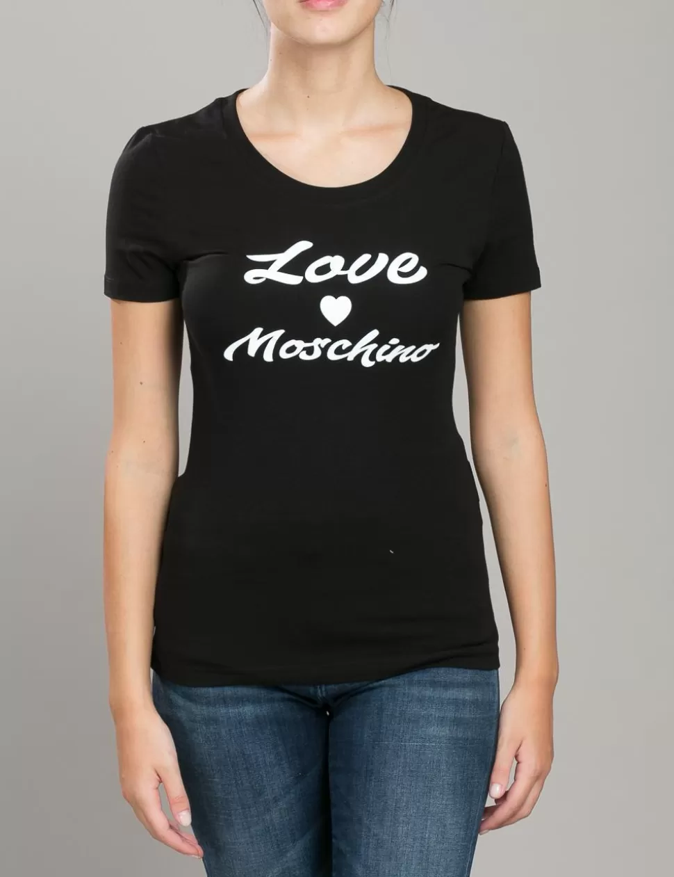 Love Moschino T-Shirt E Top>T-Shirt Nero