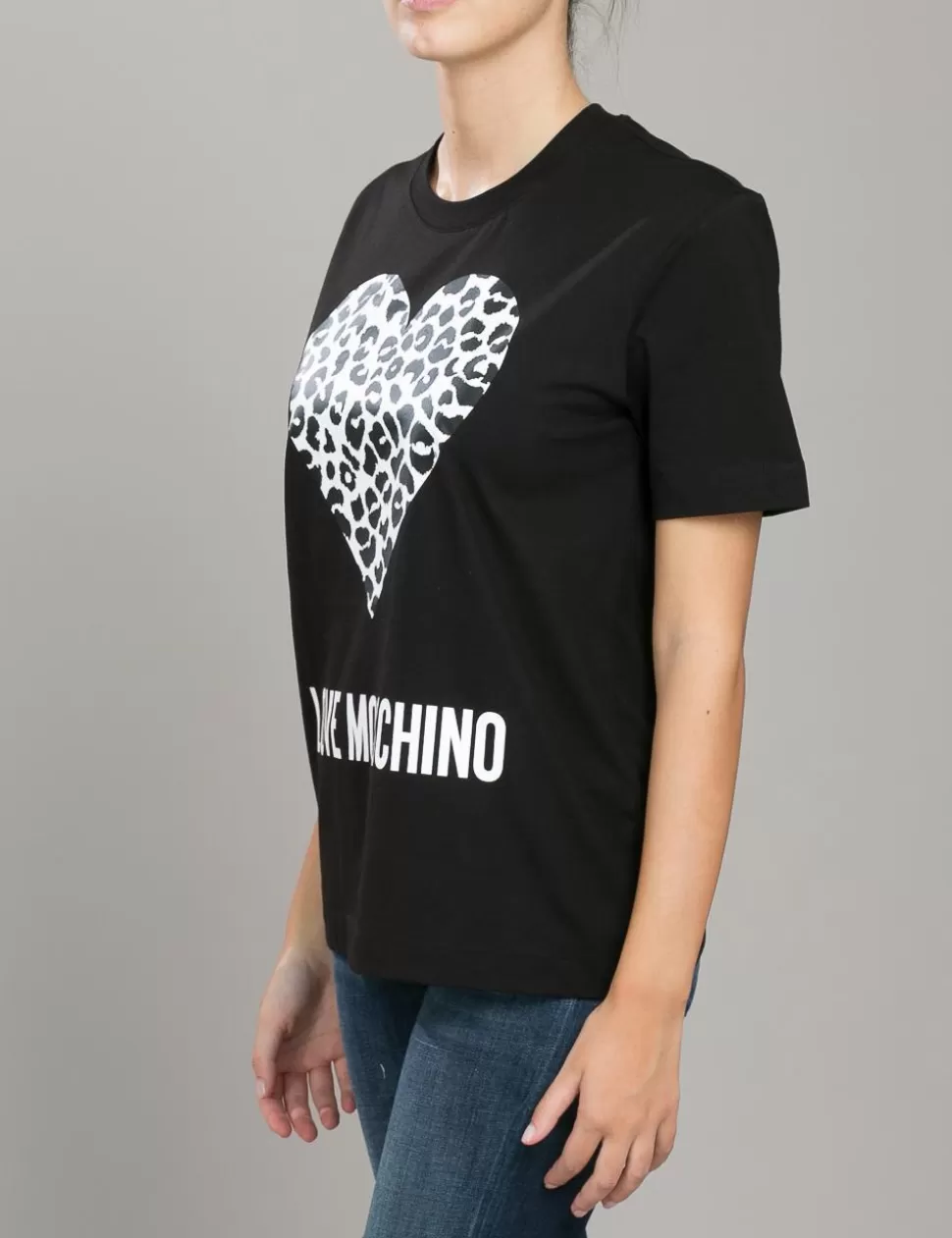 Love Moschino T-Shirt E Top>T-Shirt Nero