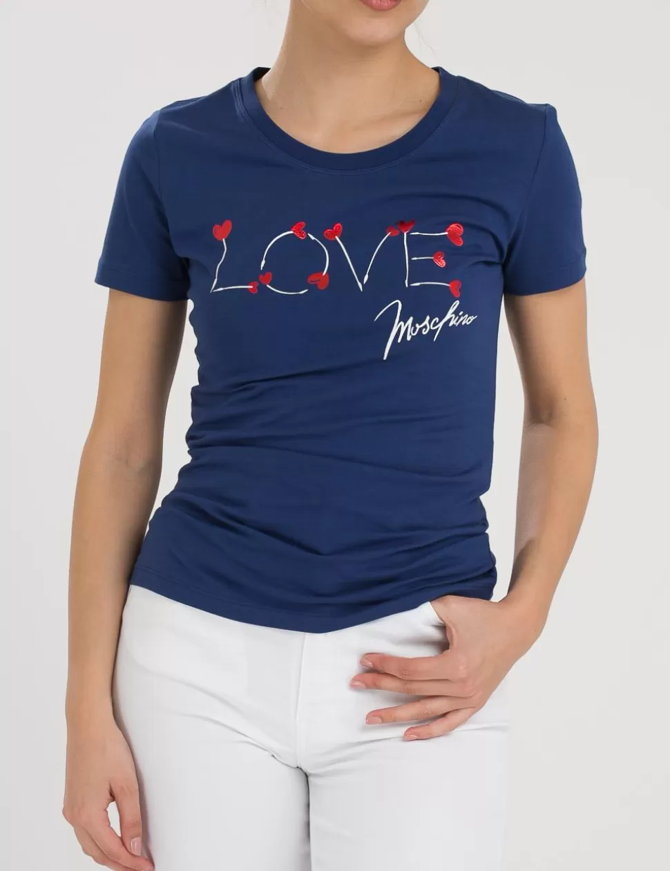 Love Moschino T-Shirt E Top>T-Shirt Blu