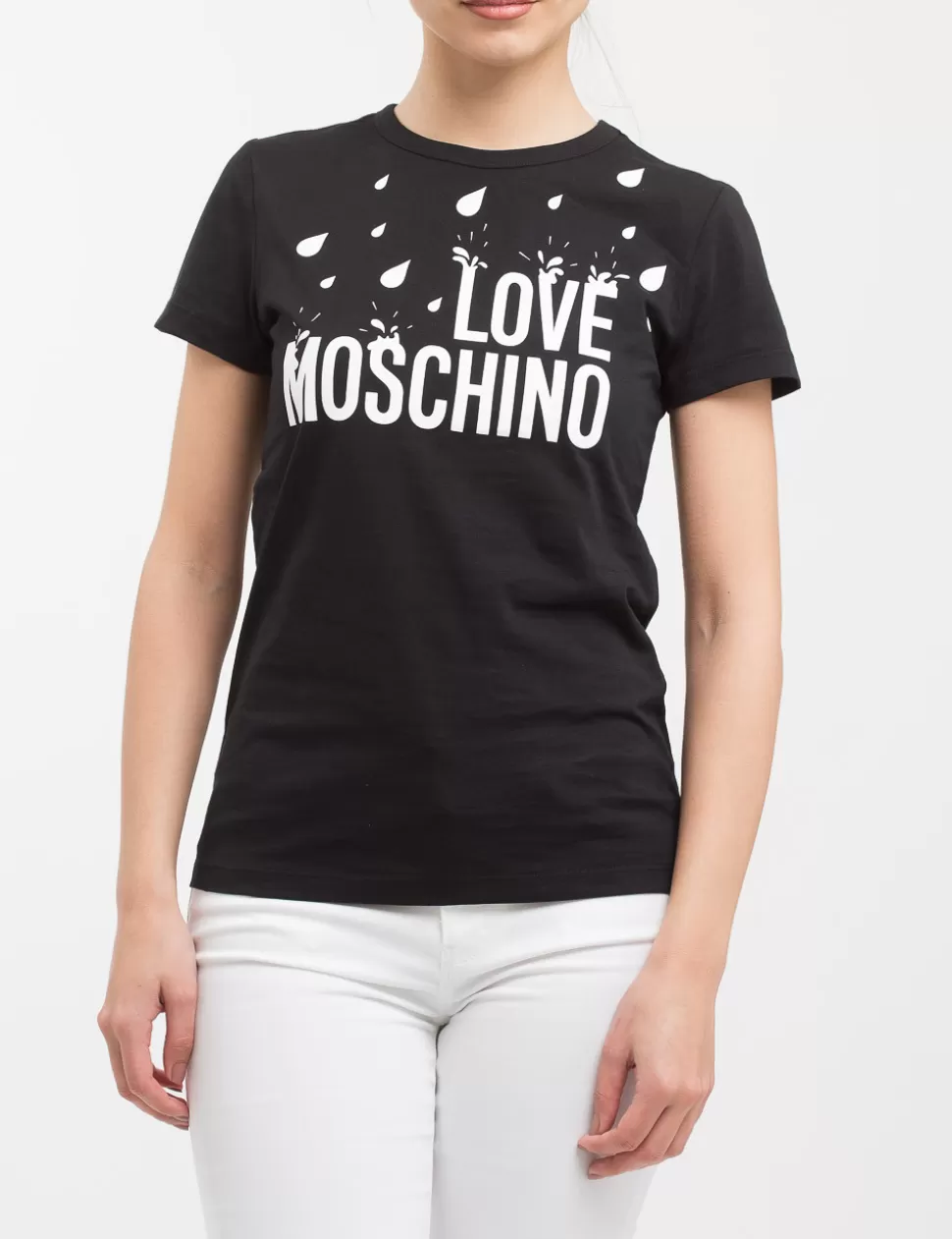 Love Moschino T-Shirt E Top>T-Shirt Nero