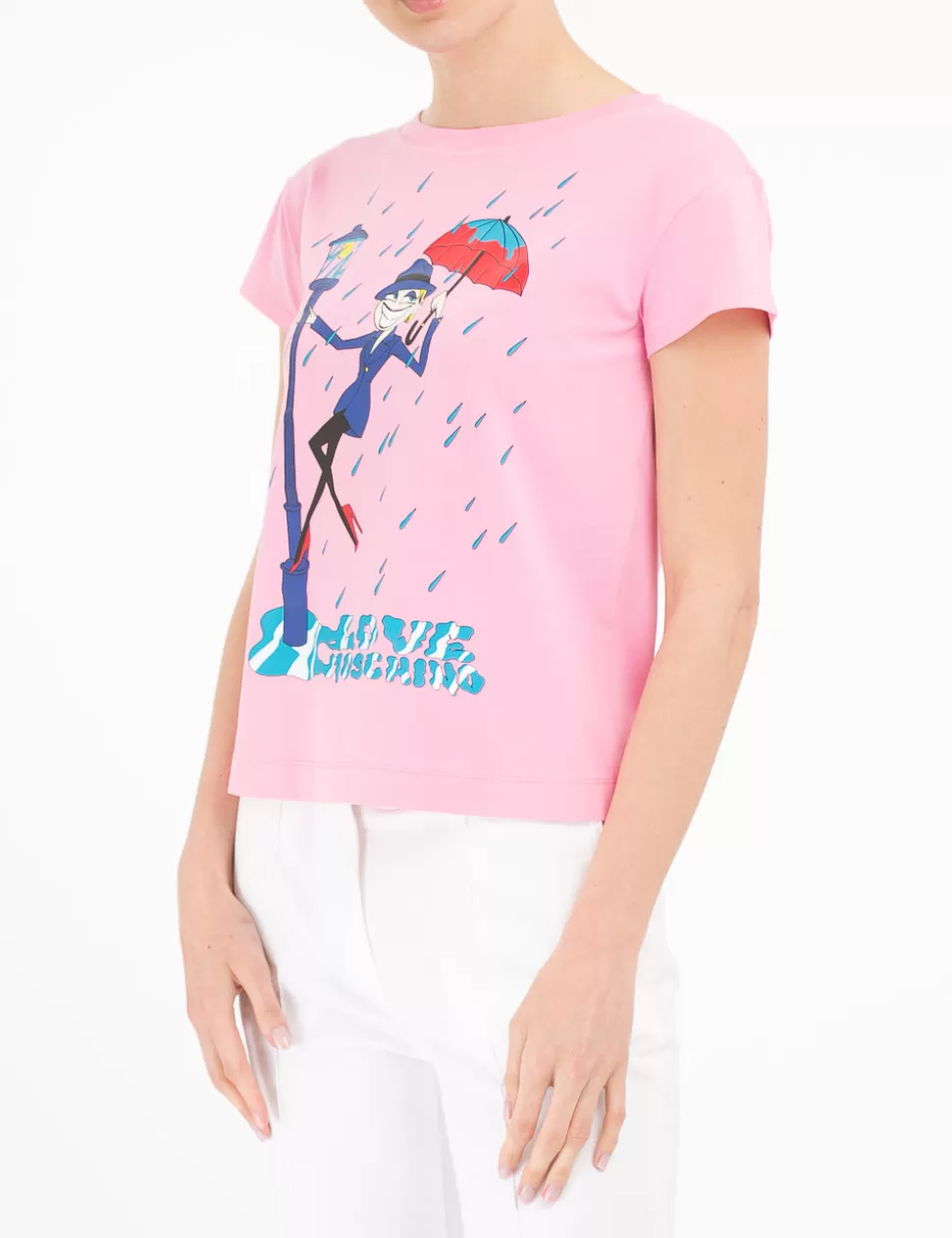 Love Moschino T-Shirt E Top>T-Shirt Rosa