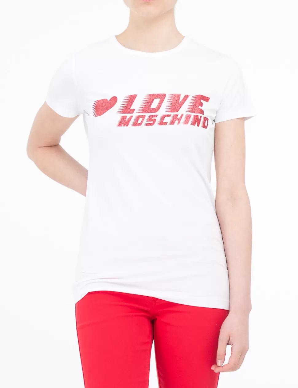 Love Moschino T-Shirt E Top>T-Shirt Bianco