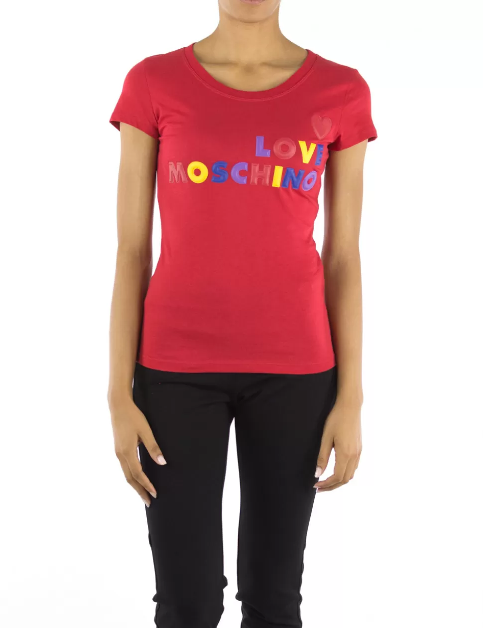 Love Moschino T-Shirt E Top>T-Shirt Rosso