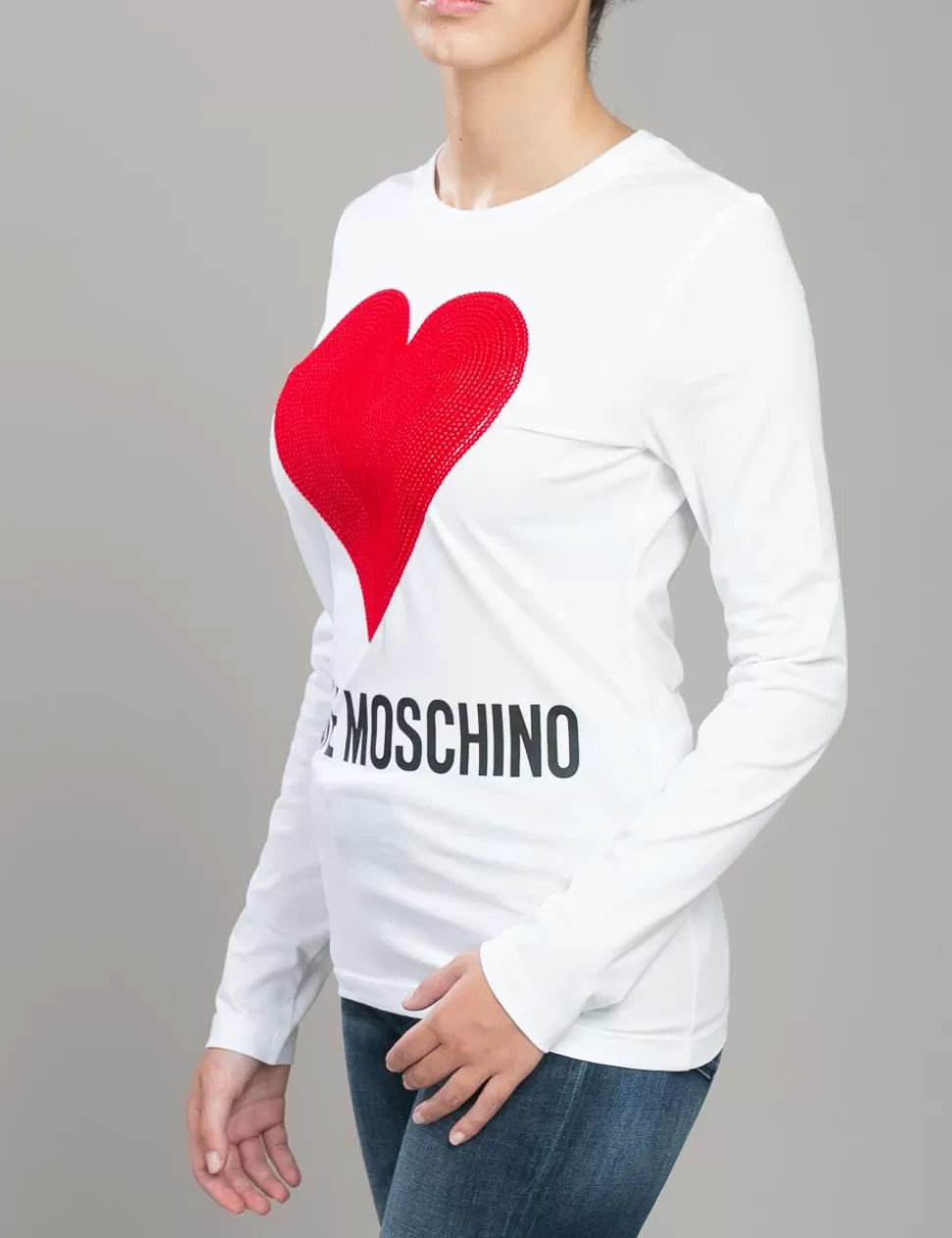 Love Moschino T-Shirt E Top>T-Shirt Bianco