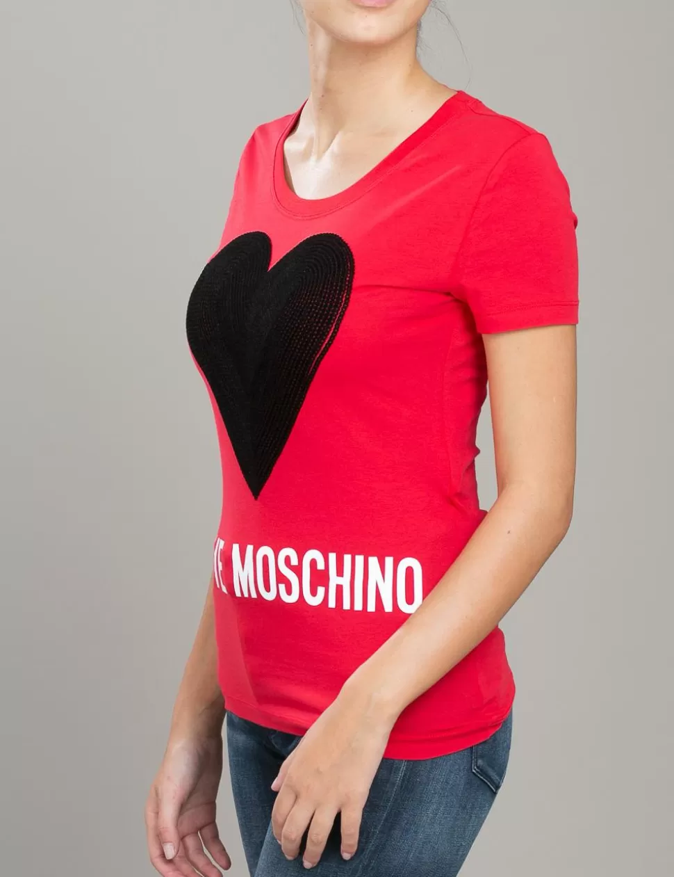 Love Moschino T-Shirt E Top>T-Shirt Rosso