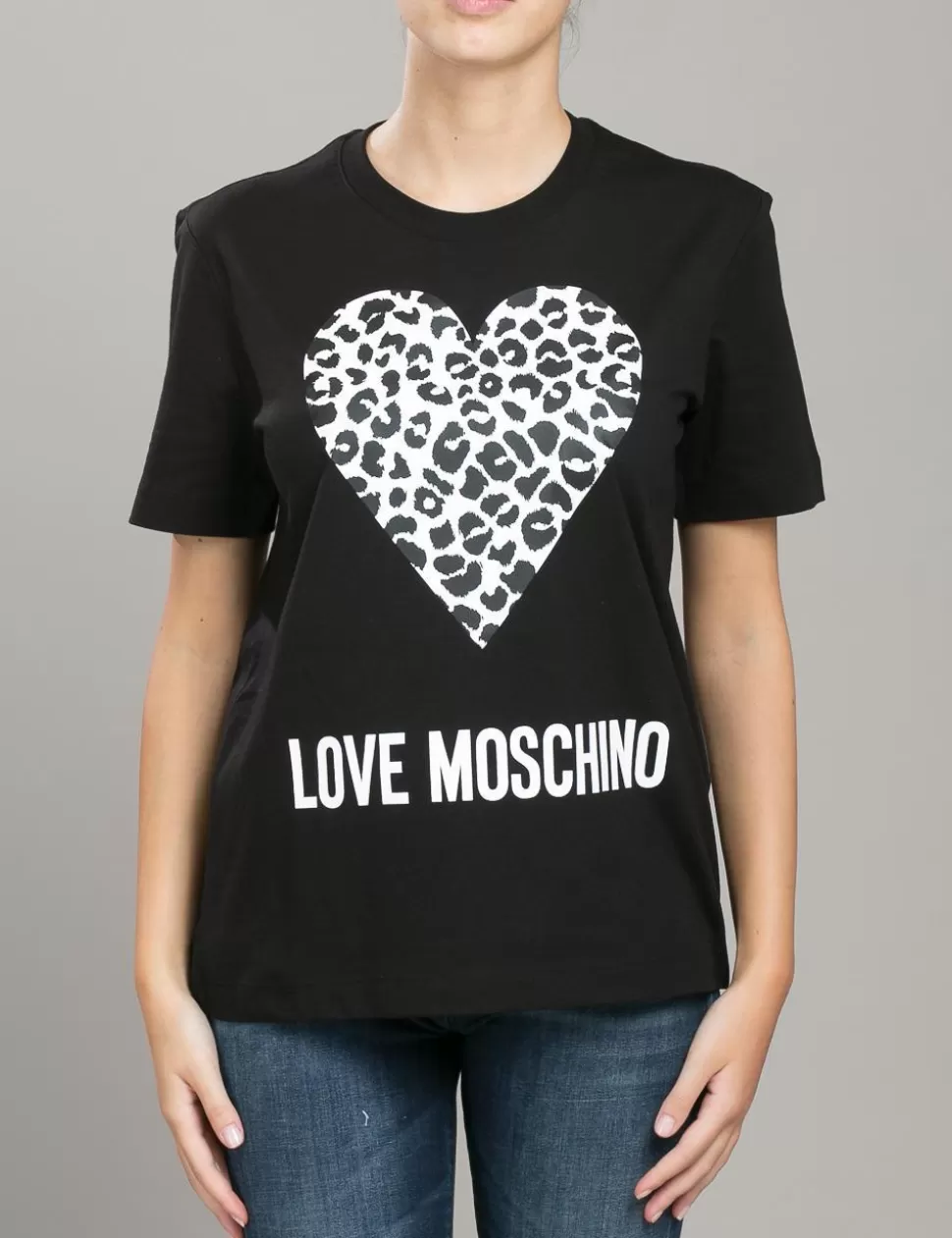 Love Moschino T-Shirt E Top>T-Shirt Nero