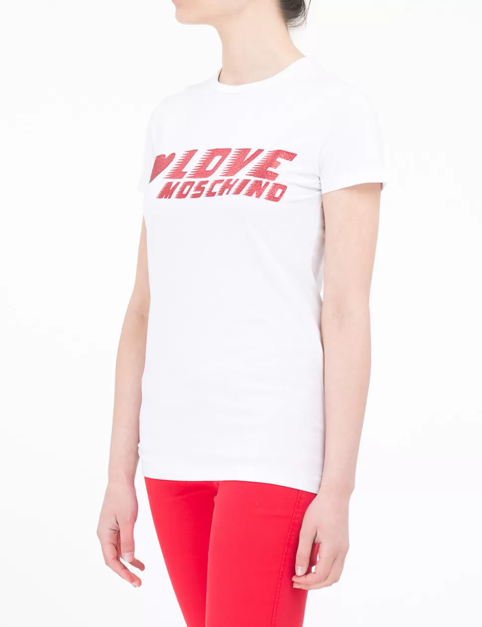 Love Moschino T-Shirt E Top>T-Shirt Bianco