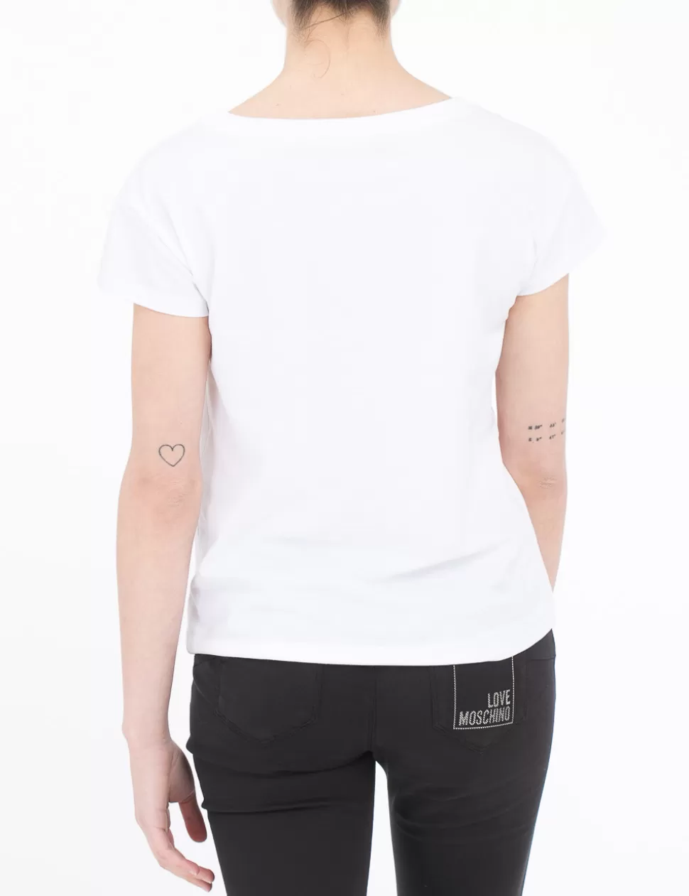 Love Moschino T-Shirt E Top>T-Shirt Bianco