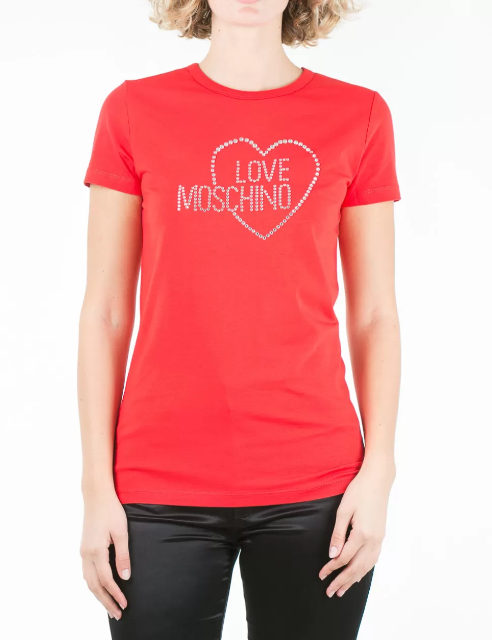 Love Moschino T-Shirt E Top>T-Shirt Rosso