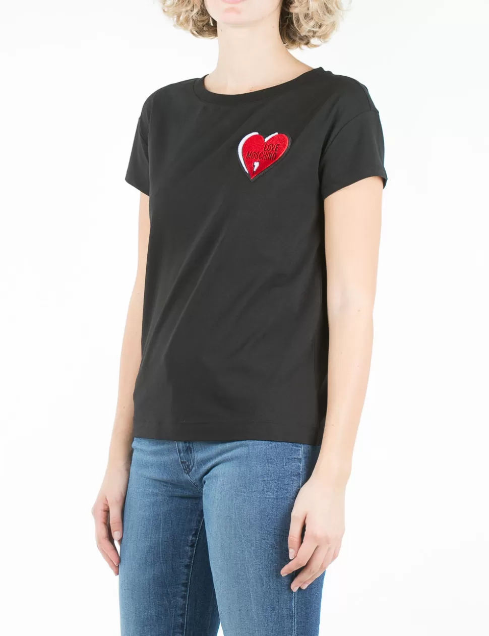 Love Moschino T-Shirt E Top>T-Shirt Nero