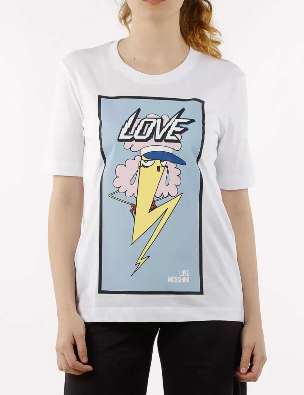 Love Moschino T-Shirt E Top>T-Shirt Bianco