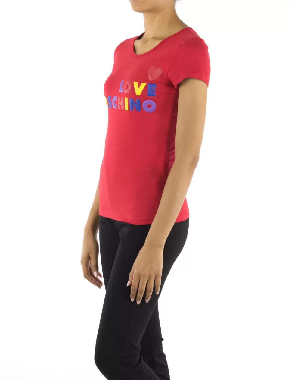 Love Moschino T-Shirt E Top>T-Shirt Rosso