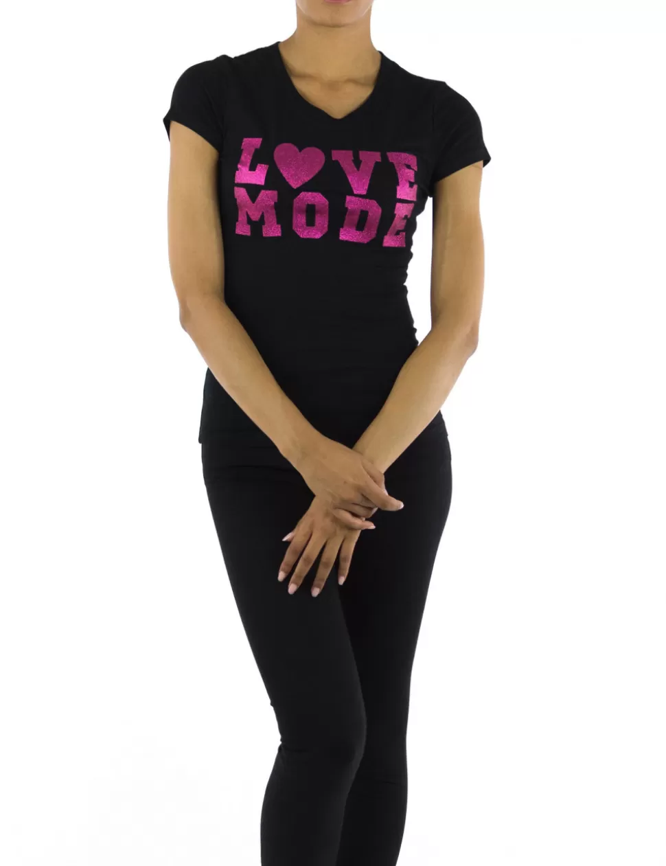 Love Moschino T-Shirt E Top>T-Shirt Nero