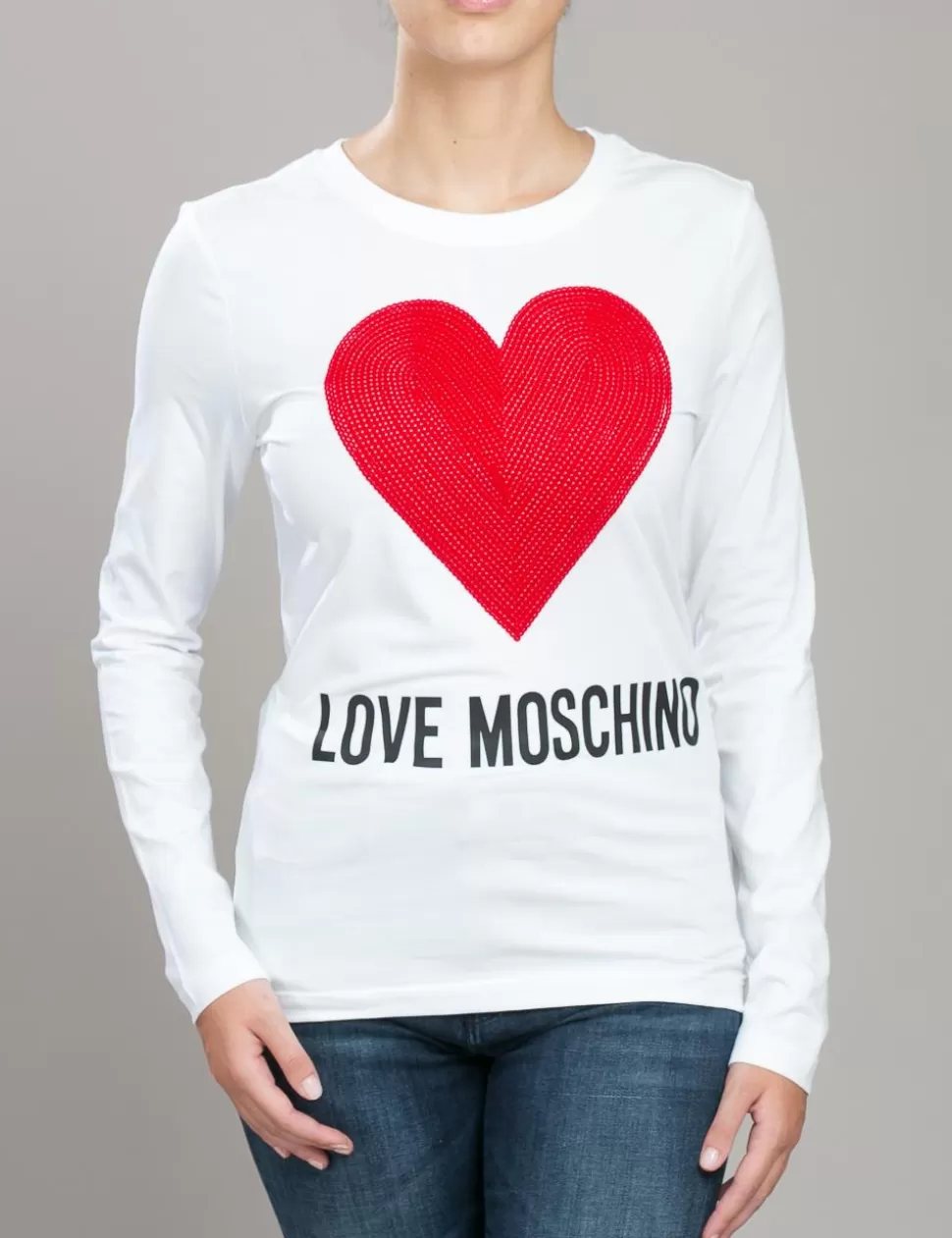 Love Moschino T-Shirt E Top>T-Shirt Bianco