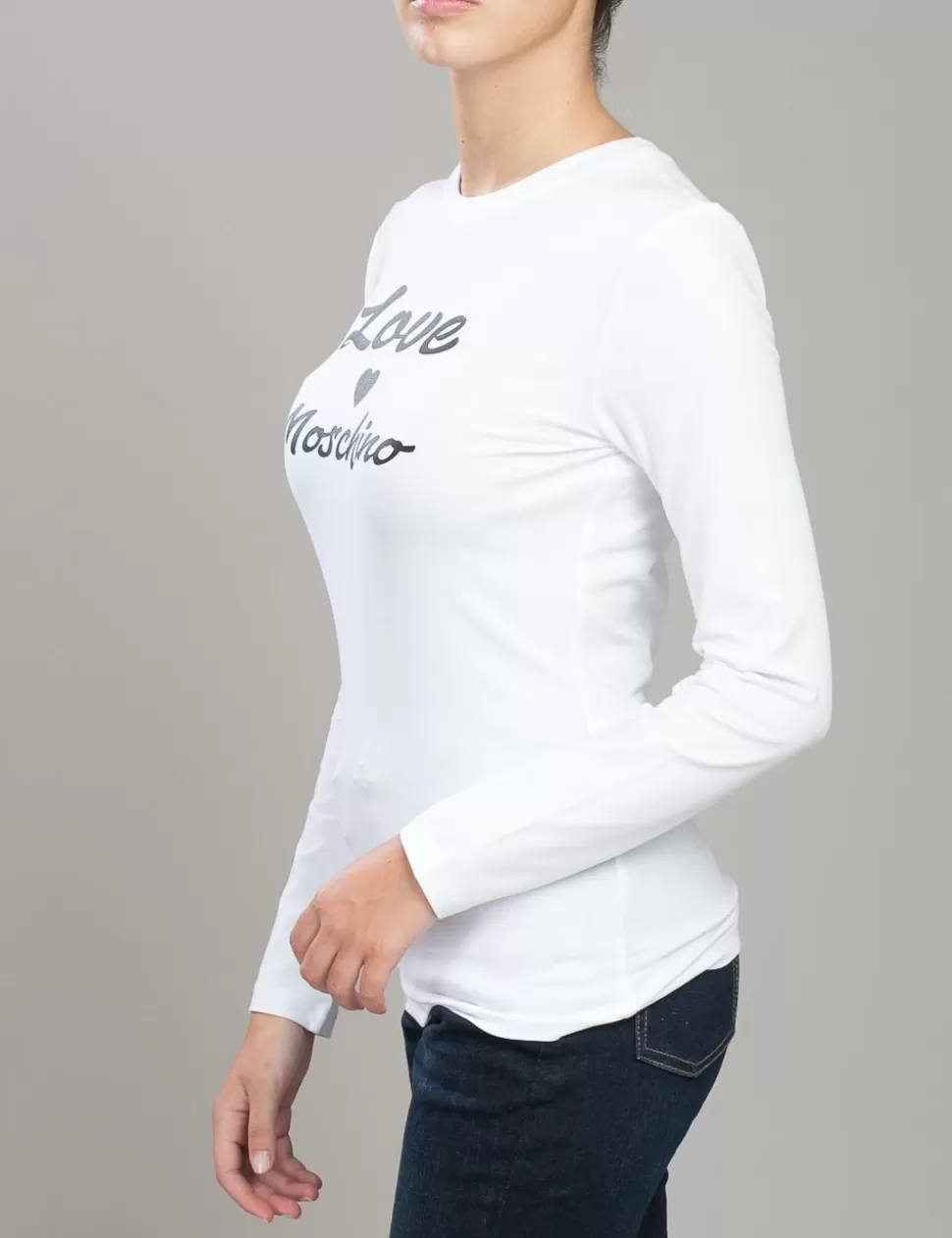 Love Moschino T-Shirt E Top>T-Shirt Bianco