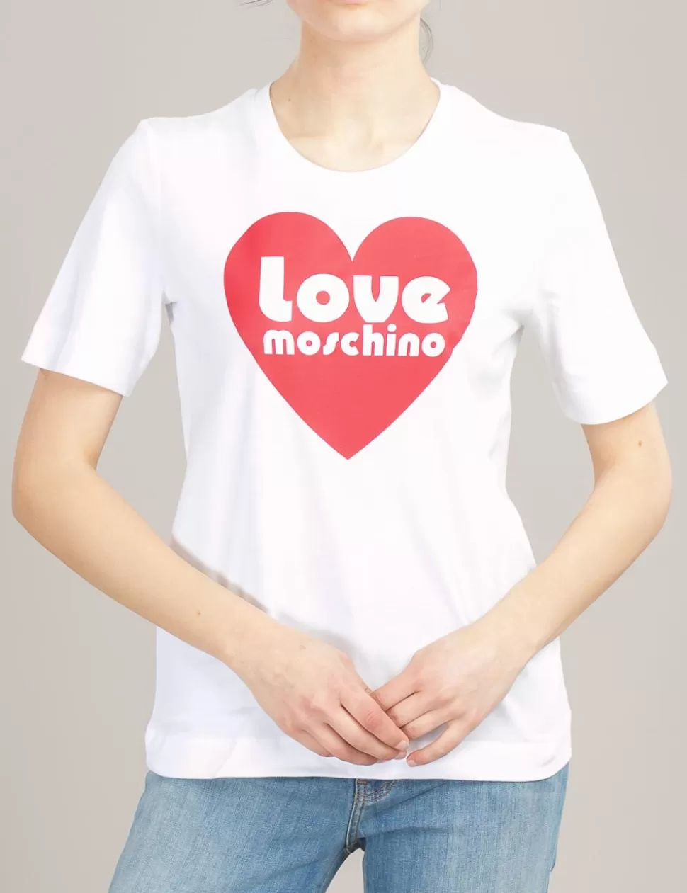 Love Moschino T-Shirt E Top>T-Shirt Bianco