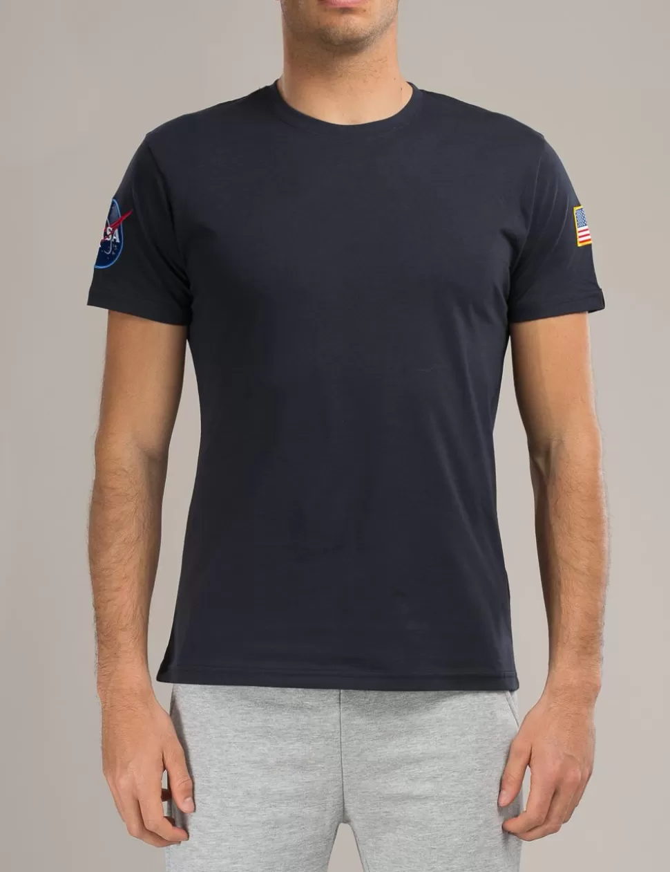 Alpha Industries T-Shirt>T-Shirt Nasa Blu Notte