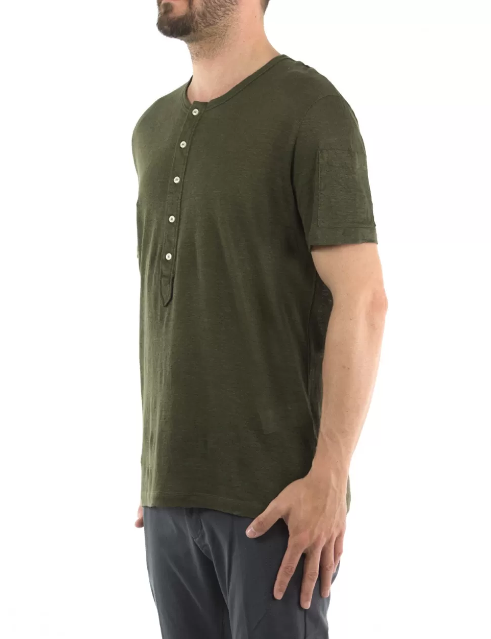 Paolo Pecora T-Shirt>T-Shirt Verde Scuro