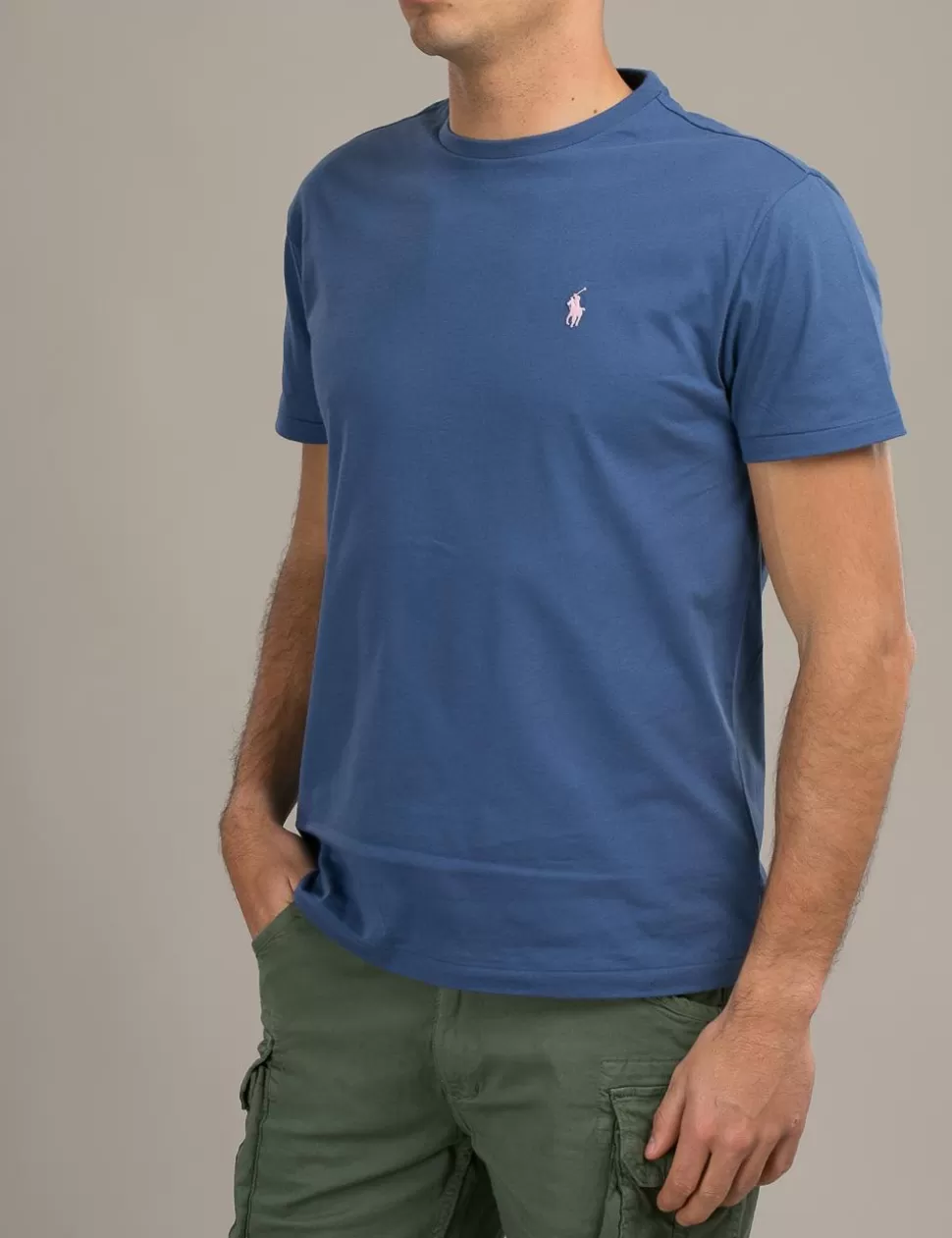 Ralph Lauren T-Shirt>T-Shirt Polo Blu Royal