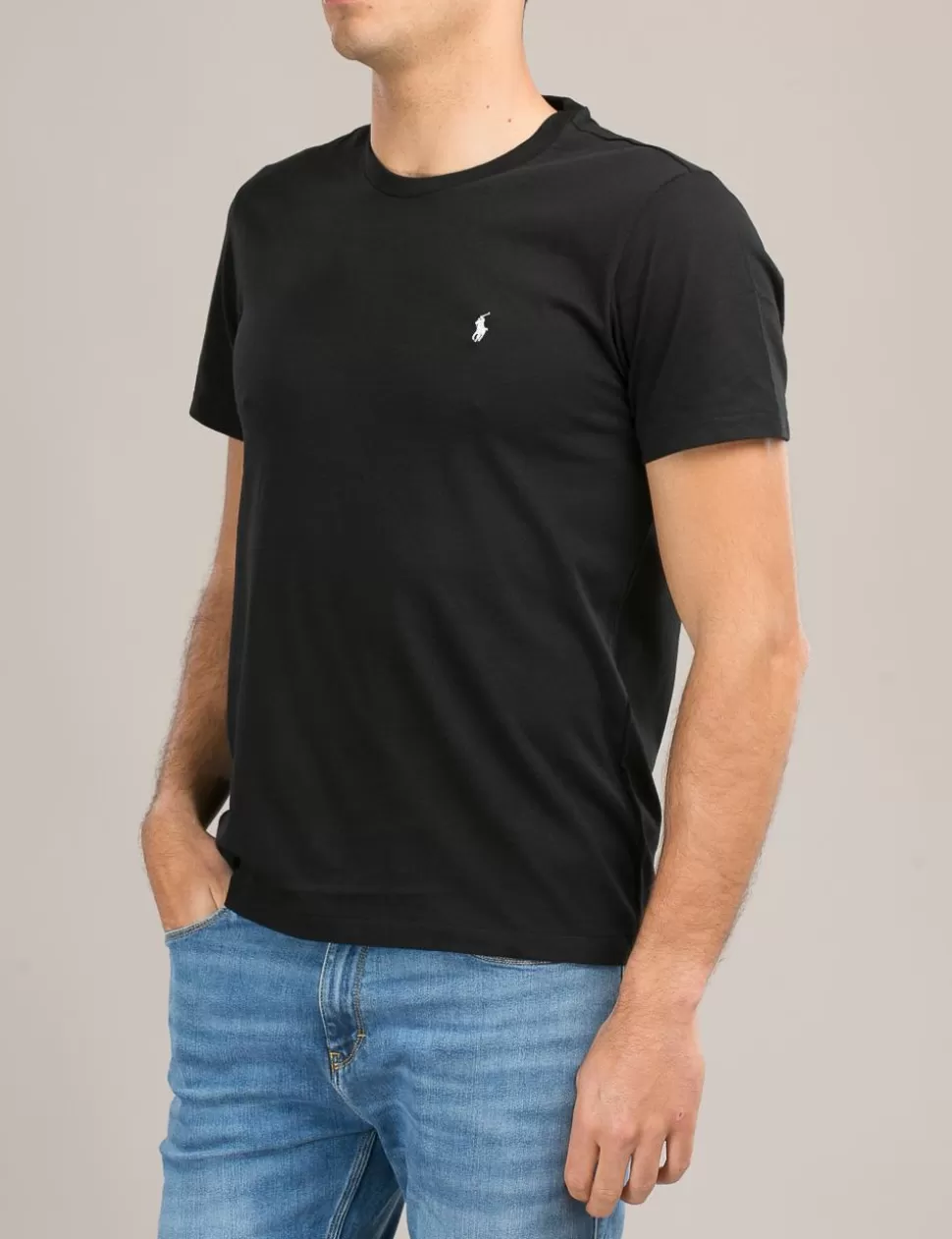 Ralph Lauren T-Shirt>T-Shirt Polo Nero