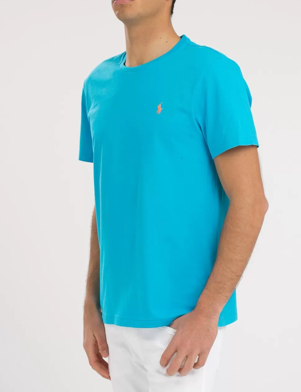 Ralph Lauren T-Shirt>T-Shirt Polo Blu