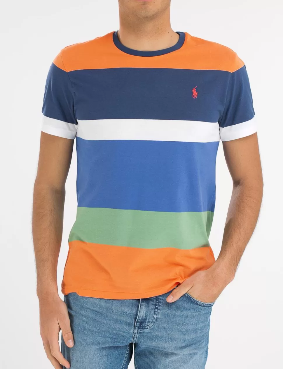 Ralph Lauren T-Shirt>T-Shirt Polo Arancio