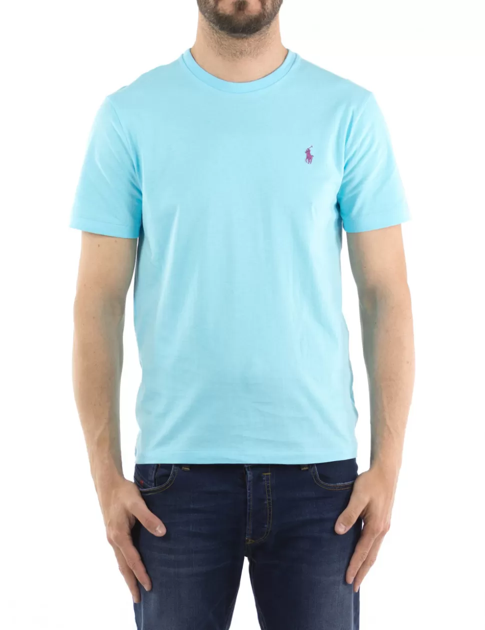 Ralph Lauren T-Shirt>T-Shirt Celeste