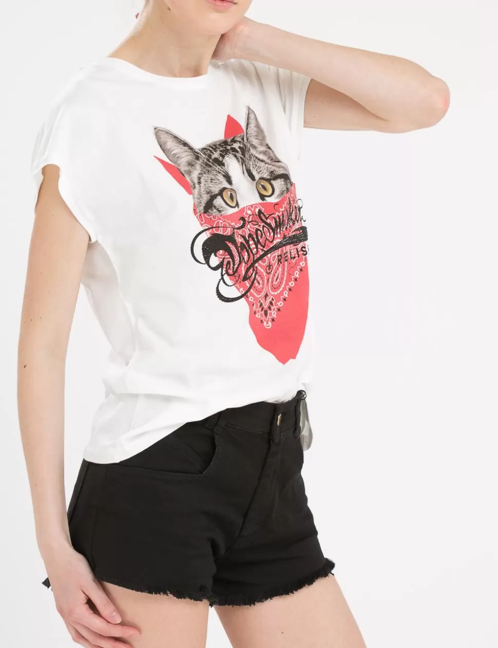 Relish T-Shirt E Top>T-Shirt Bianco