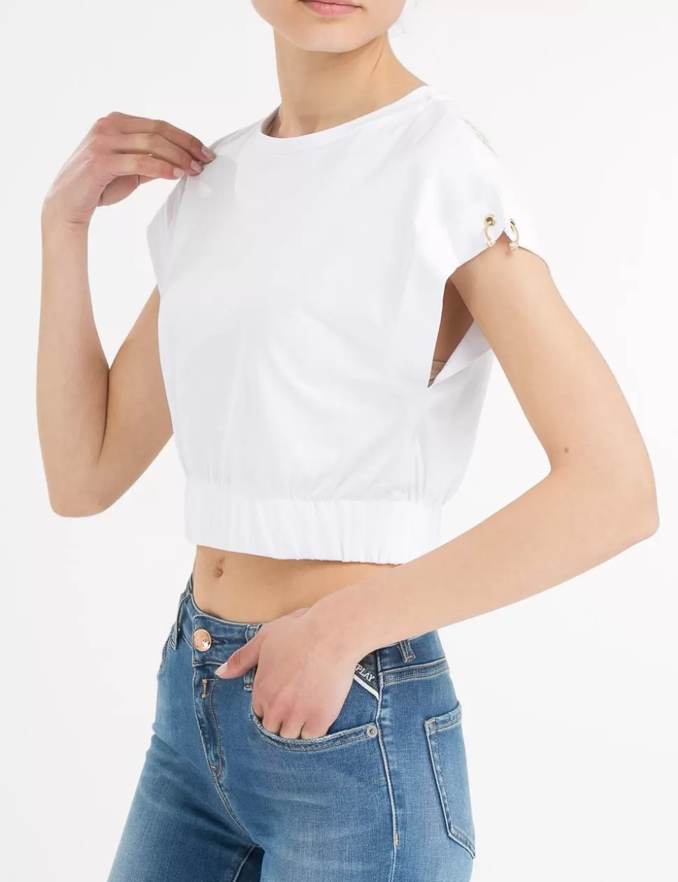 Relish T-Shirt E Top>T-Shirt Bianco