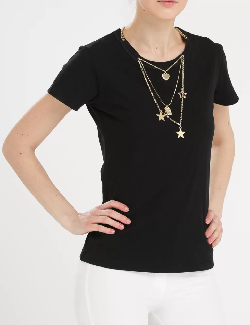 Relish T-Shirt E Top>T-Shirt Nero