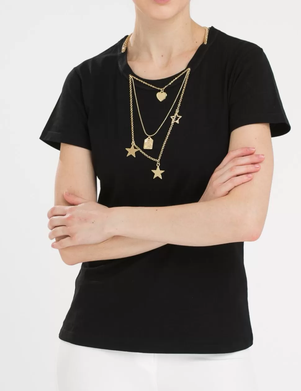 Relish T-Shirt E Top>T-Shirt Nero