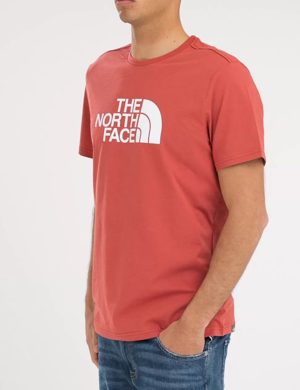 The North Face T-Shirt>T-Shirt Rosso Mattone