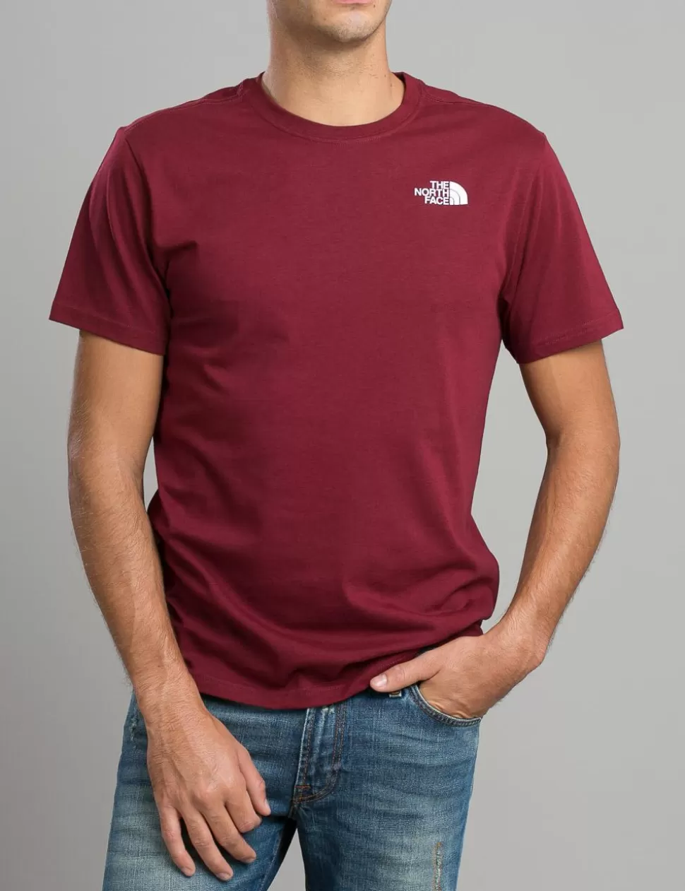 The North Face T-Shirt>T-Shirt Bordeaux