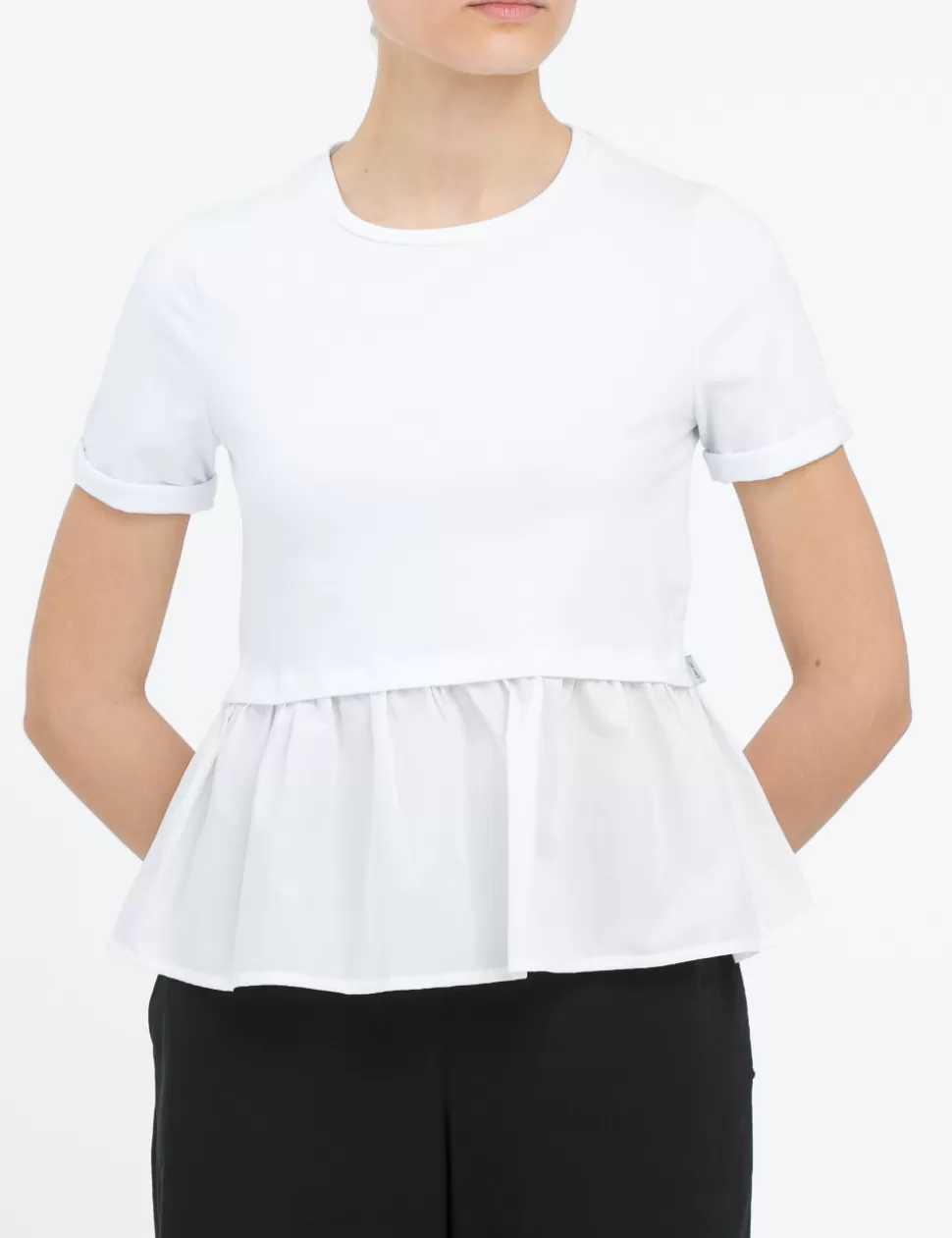 Vicario Cinque T-Shirt E Top>T-Shirt Bianco