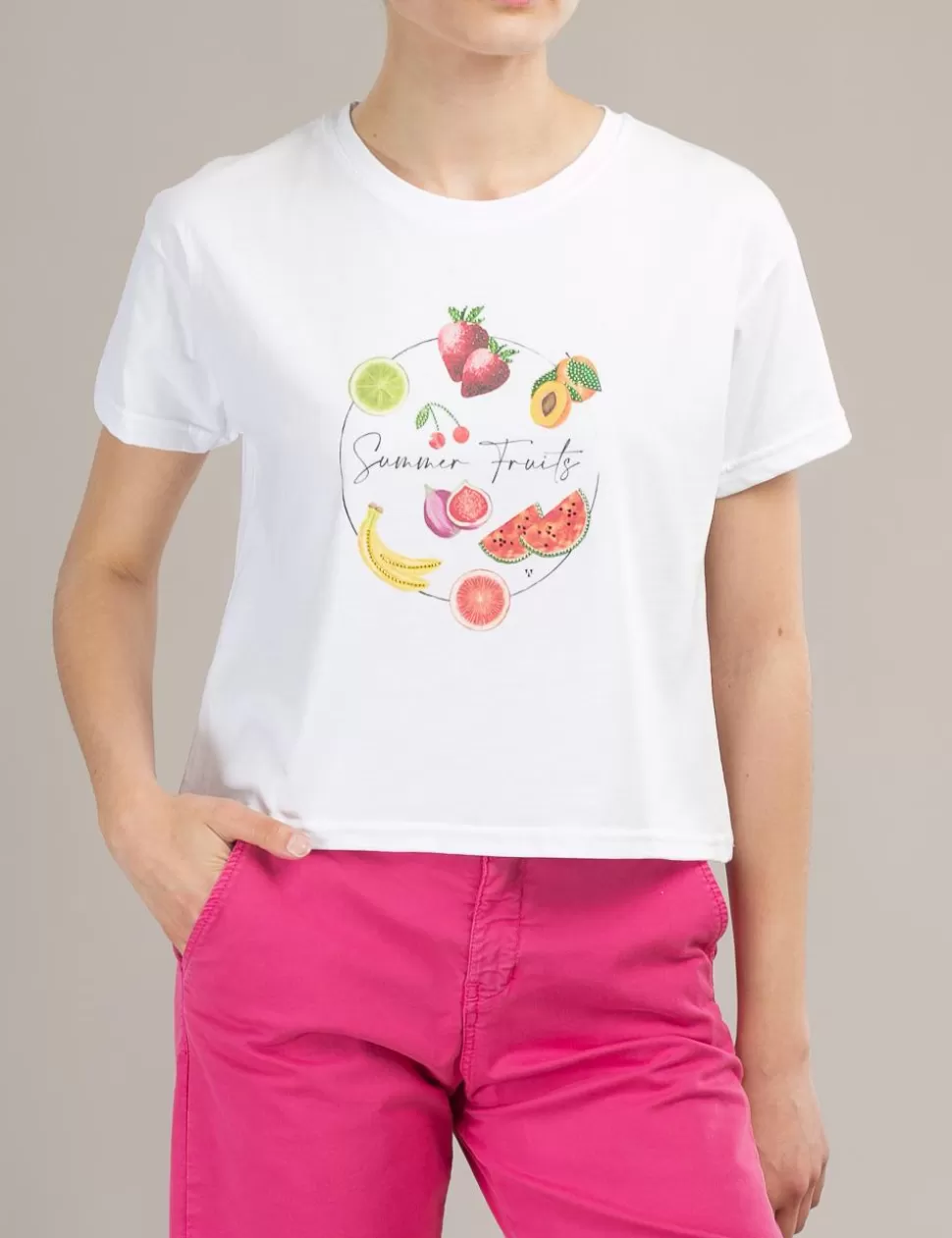 White Wise T-Shirt E Top>T-Shirt Multicolor